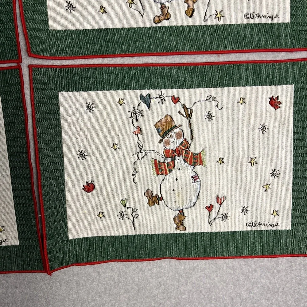 Winter Placemats-Set of 14-Susan Winget 